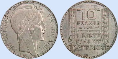 Concours 10 Francs essai TURIN
